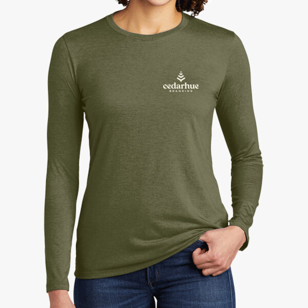 Women's Tri Blend Long Sleeve Tee  Thumbnail