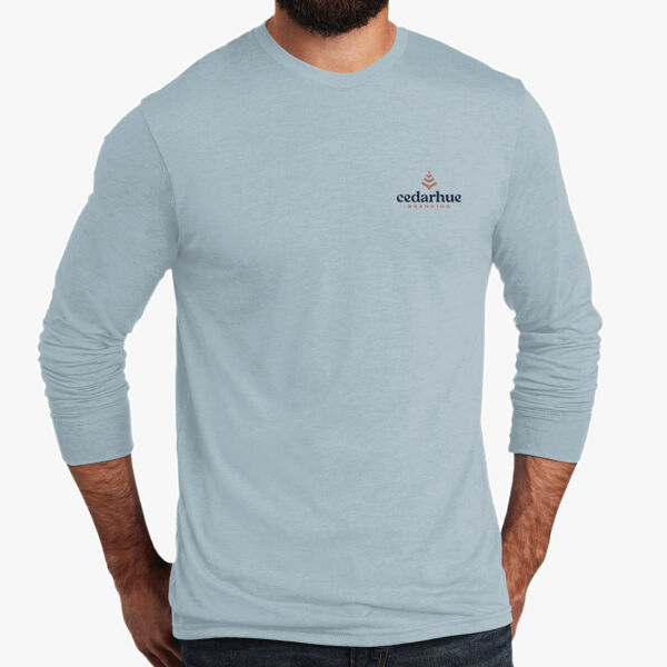 Unisex Tri Blend Long Sleeve Tee Thumbnail